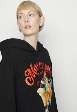 MOSCHINO DINER GROUP - Sweatshirt - Black -MOSCHINO SHOP f17877e205134010903c8c18aa32ce19