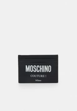 MOSCHINO CARD CASE UNISEX - Wallet - Fantasy Black