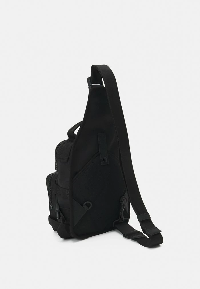 MOSCHINO DOUBLE SMILE LOGO - Across Body Bag - Fantasy Black 2 MOSCHINO DOUBLE SMILE LOGO - Across Body Bag - Fantasy Black - Image 2