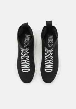 MOSCHINO High-top Trainers - Nero -MOSCHINO SHOP f2ea0daefeca43e89328e31097509d6a