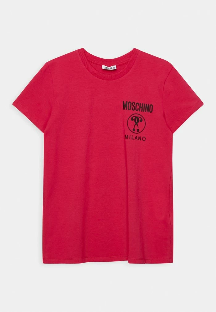 MOSCHINO ADDITION UNISEX - Print T-shirt - Fuxia 1 MOSCHINO ADDITION UNISEX - Print T-shirt - Fuxia