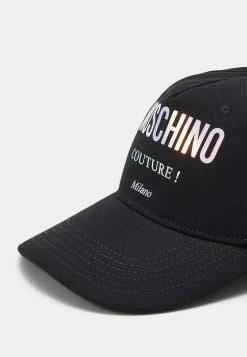 MOSCHINO CAPPELLO UNISEX - Cap - Black -MOSCHINO SHOP f37cb9014caf431ba03ebd8d74e2a7b4