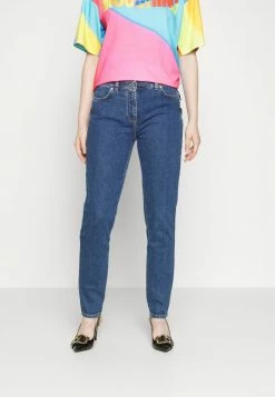 MOSCHINO BONDAGE LACING - Slim Fit Jeans - Blue 10 MOSCHINO BONDAGE LACING - Slim Fit Jeans - Blue -MOSCHINO SHOP f45c0a5129df498bb7cc01c0496844cf