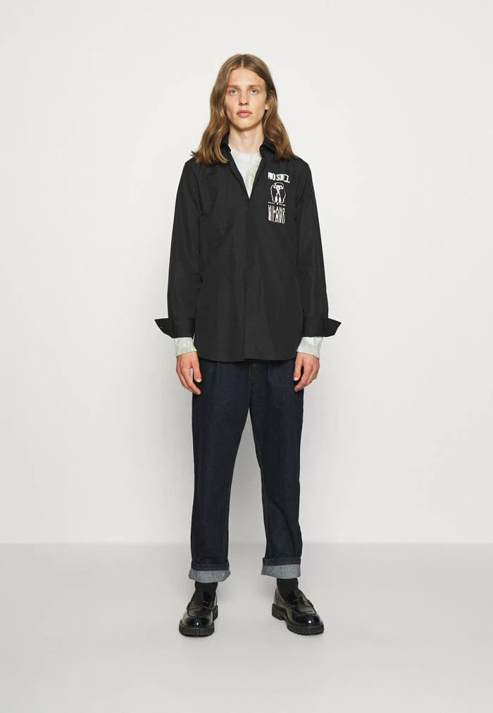 MOSCHINO BLOUSE - Shirt - Fantasy Black 5 MOSCHINO BLOUSE - Shirt - Fantasy Black - Image 5