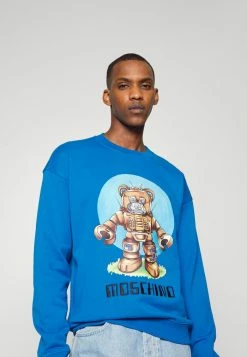 MOSCHINO Sweatshirt - Fantasy Blue -MOSCHINO SHOP f5cab69e45834fed9ee890a08b5cd910