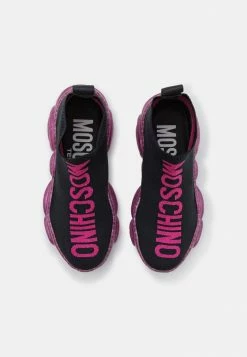 MOSCHINO High-top Trainers - Black -MOSCHINO SHOP f7176f939ac347c3a249b0b03df0c03b