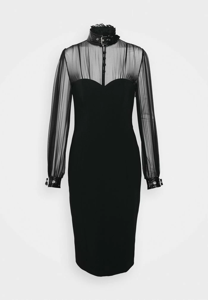 MOSCHINO BONDAGE BUCKLE - Cocktail Dress / Party Dress - Fantasy Black 7 MOSCHINO BONDAGE BUCKLE - Cocktail Dress / Party Dress - Fantasy Black - Image 7