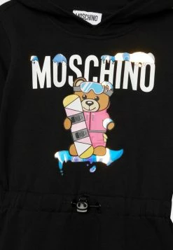 MOSCHINO Jersey Dress - Black -MOSCHINO SHOP f81168b113fd48d28c7da1b99b829427