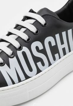 MOSCHINO UNISEX - Trainers - Black/white -MOSCHINO SHOP f886191fe1df4ac3b9da41dce20cc453