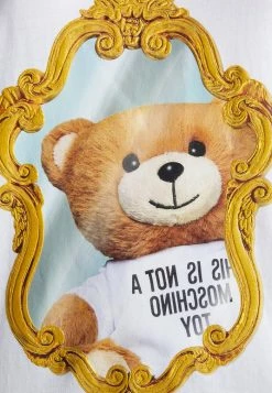 MOSCHINO Print T-shirt - White -MOSCHINO SHOP f8cd8fcc41594a70816442286ba0ac45