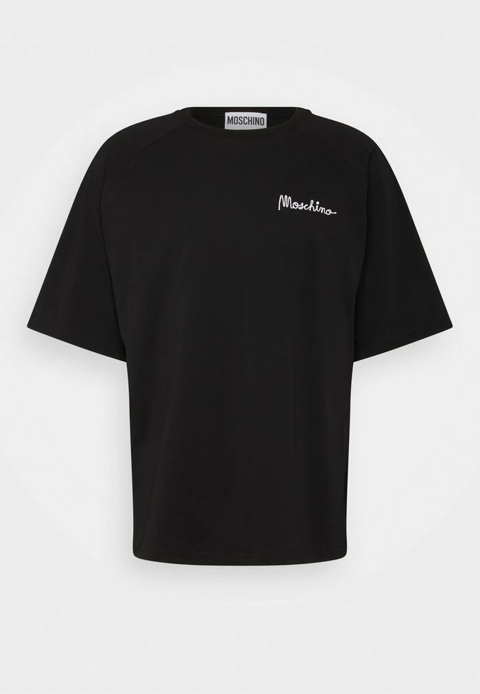 MOSCHINO Basic T-shirt - Black 2 MOSCHINO Basic T-shirt - Black - Image 2