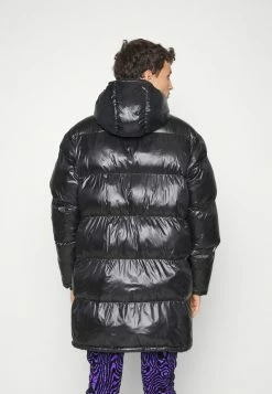 MOSCHINO LONG JACKET - Down Jacket - Fantasy Black -MOSCHINO SHOP f95f3e5b14ef410296c5f65d460545c8