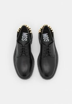 MOSCHINO Lace-ups - Nero -MOSCHINO SHOP facd6bc0ecb0405d81e84d6ae8e6e314