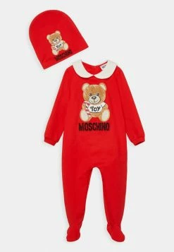 MOSCHINO BABY GROW UNISEX SET - Pyjamas - Poppy Red