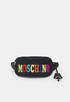 MOSCHINO MULTICOLOR LOGO UNISEX - Bum Bag - Fantasy Print Black
