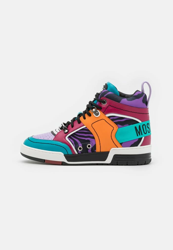 MOSCHINO High-top Trainers - Fantasy Color 1 MOSCHINO High-top Trainers - Fantasy Color