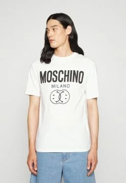 MOSCHINO Print T-shirt - Fantasy White -MOSCHINO SHOP fcb4463962a54016a6e96248306b5f0d