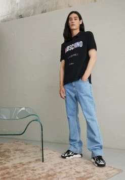 MOSCHINO UPPER BODY GARMENT - Polo Shirt - Fantasy Black