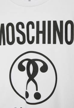 MOSCHINO MAXI TEE UNISEX - Print T-shirt - Optical White 5 MOSCHINO MAXI TEE UNISEX - Print T-shirt - Optical White -MOSCHINO SHOP fda239a4e43d4a9ebdeb414f796bace0