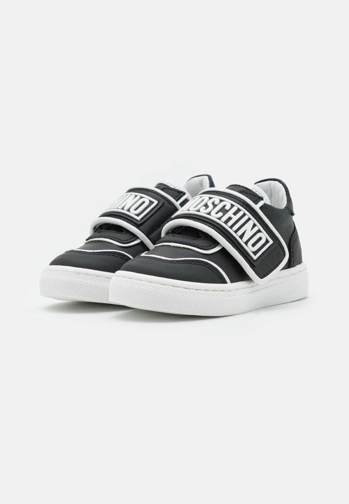 MOSCHINO UNISEX - Trainers - Black/white 2 MOSCHINO UNISEX - Trainers - Black/white - Image 2